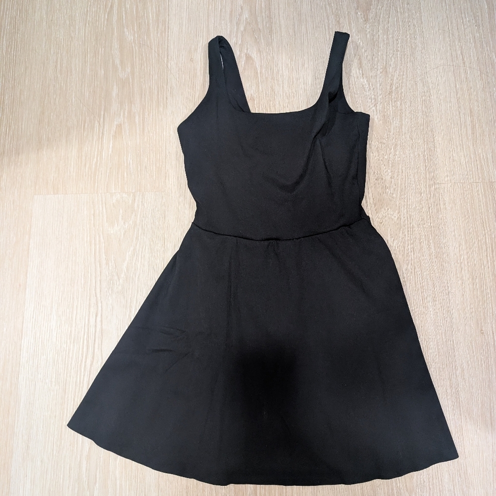 SPANX Black Get Moving Tank A-Line Mini Dress - Picture 4 of 15